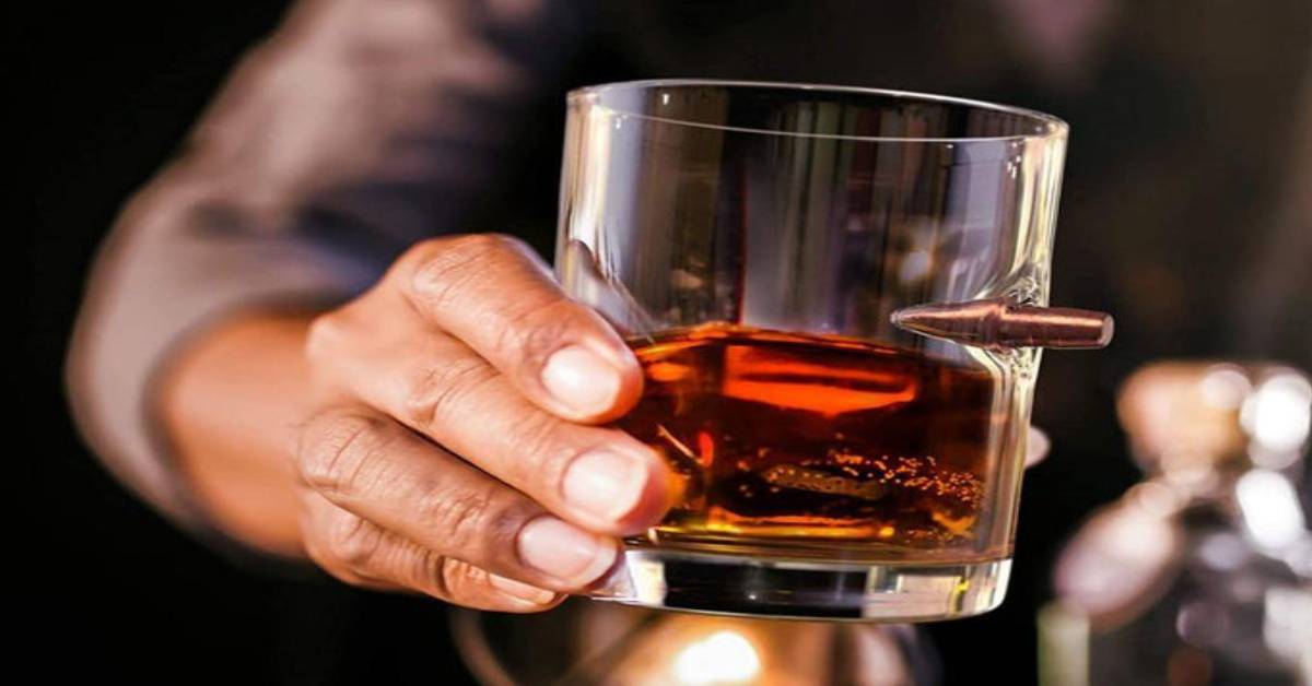whiskey glass gift set