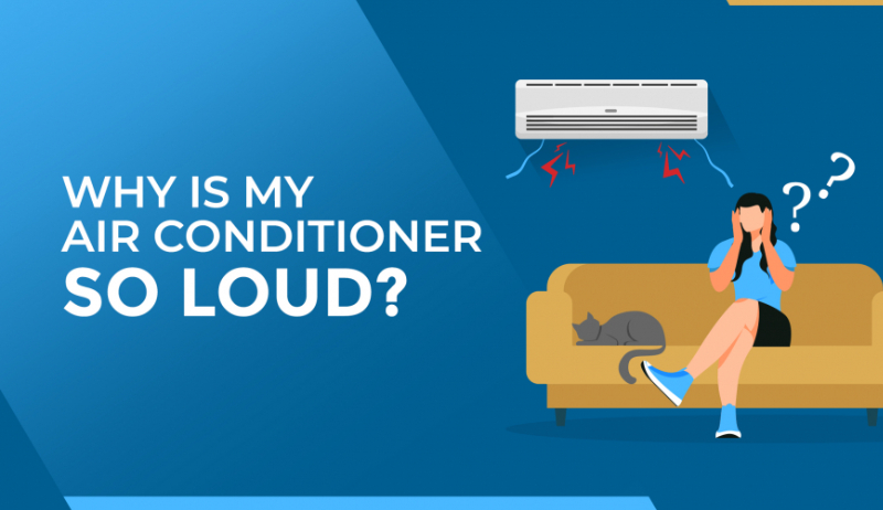 why is my air conditioner so loud