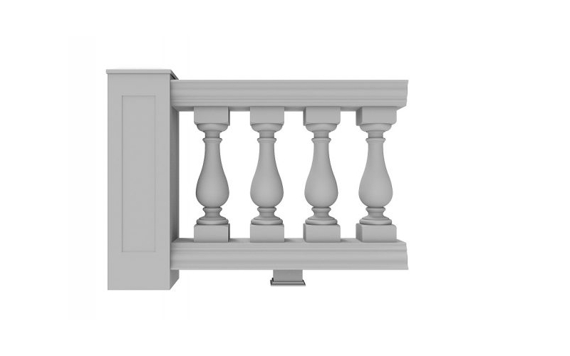 polyurethane balustrades