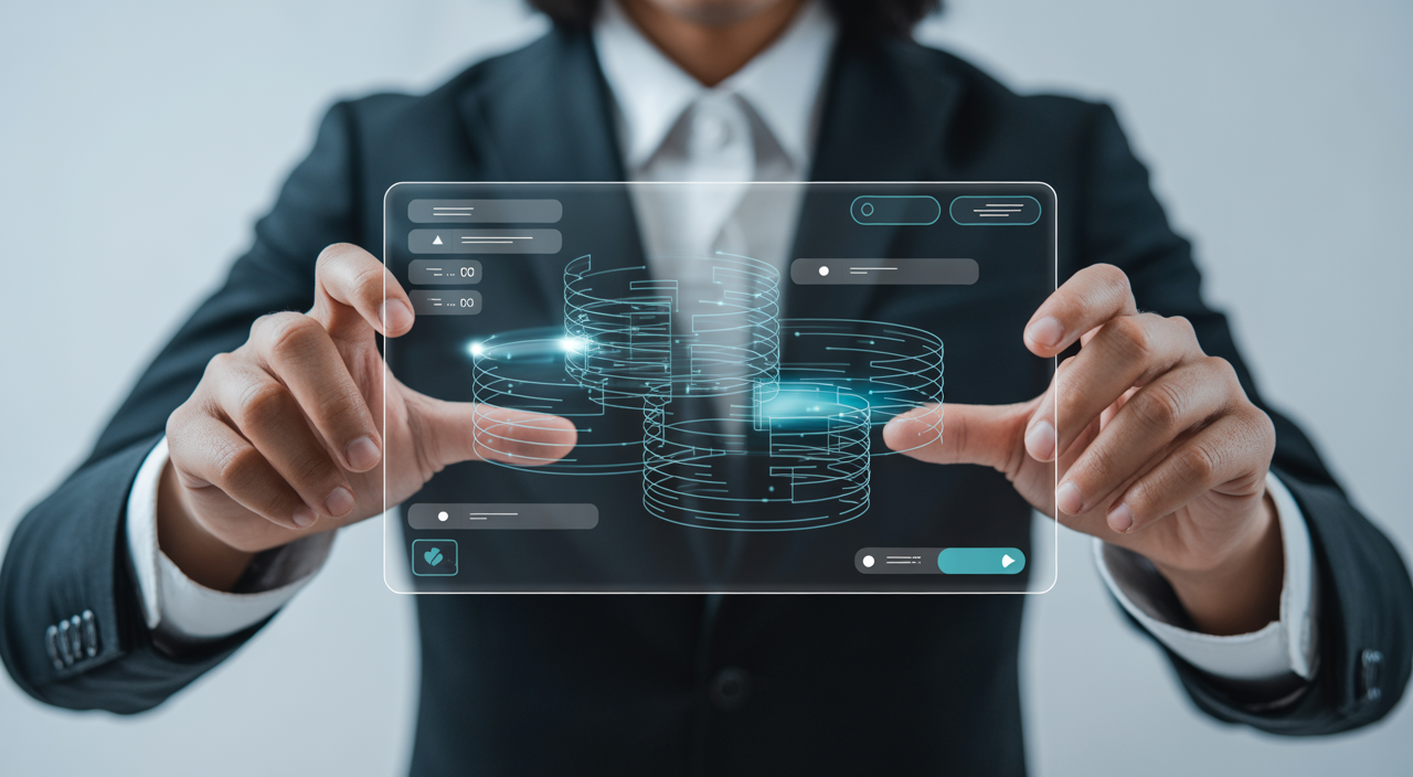 Person comparing crypto exchange platforms on a digital interface, symbolizing choices and ranking.