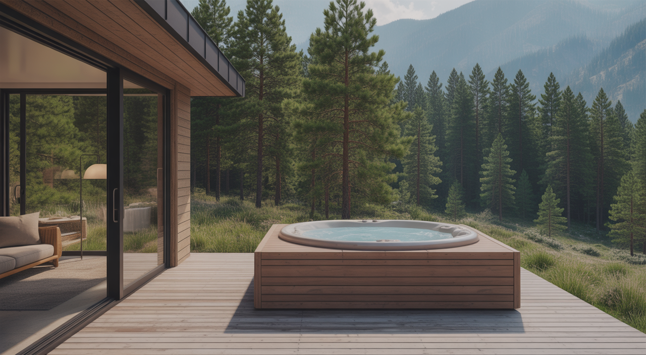Cozy cabin rental surrounded by pine trees near Big Bear Lake