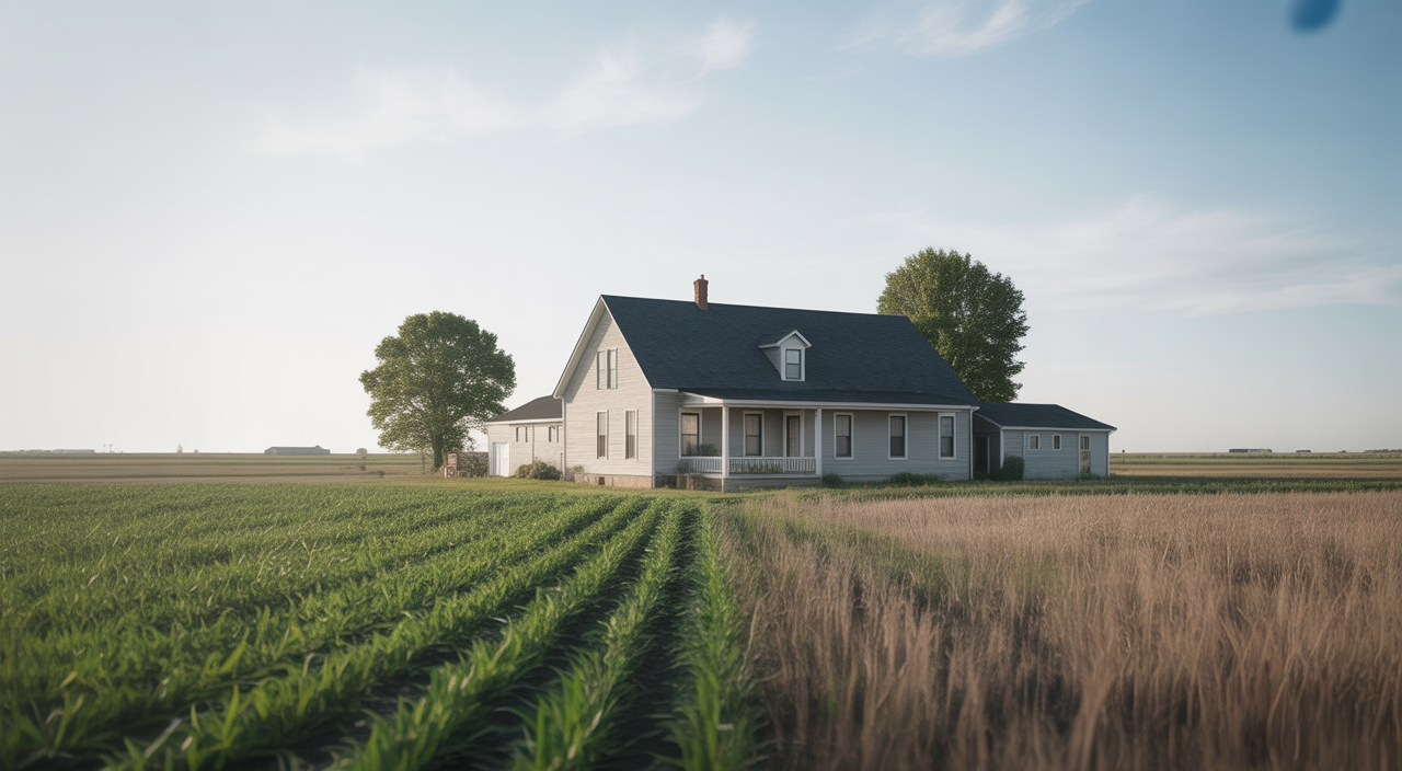 Independent insurance agent in the Midwest reviewing coverage options with a local family